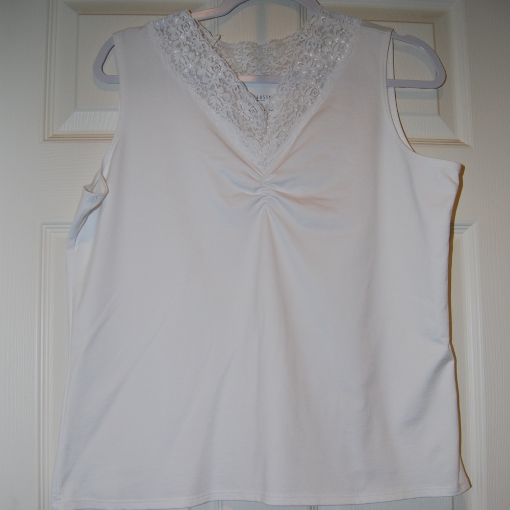 Van Heusen white tank top